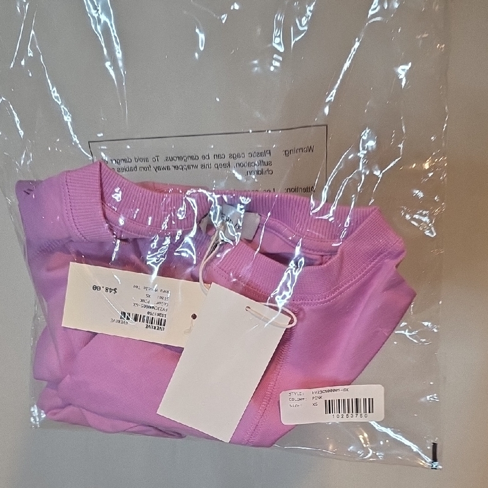 Evereve Lavender Crewneck Top